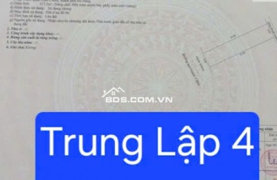 Bán đất đường TRung Lập 4 - Khu đô thị xanh Bàu Tràm Lakeside